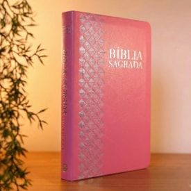 Segunda imagem do produto Bíblia Sagrada | ARC | Letra Normal | Capa Luxo Pink