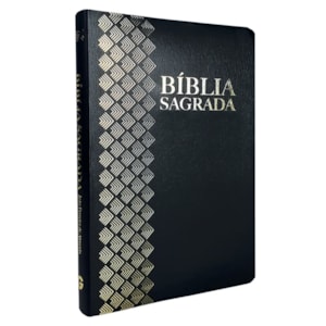 Bíblia Sagrada | ARC | Letra Normal | Capa Luxo Preta