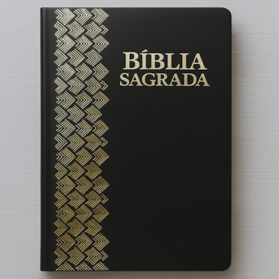 Segunda imagem do produto Bíblia Sagrada | ARC | Letra Normal | Capa Luxo Preta