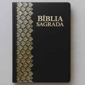 Segunda imagem do produto Bíblia Sagrada | ARC | Letra Normal | Capa Luxo Preta