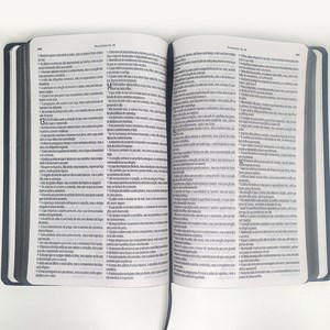 Bíblia Sagrada | ARC | Letra Normal | Capa Semi-Luxo Preta