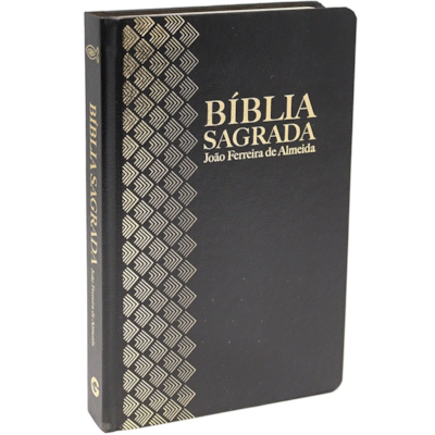 Bíblia Sagrada | ARC | Letra Normal | Capa Semi-Luxo Preta