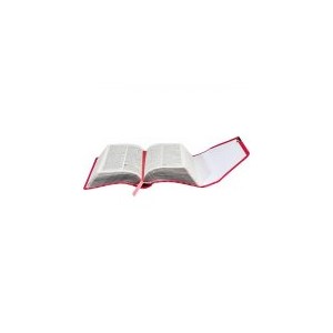 Bíblia Sagrada Carteira com Harpa Cristã | Letra Normal | ARC | Capa Couro Pink