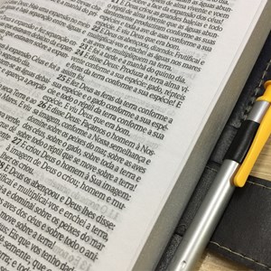 Bíblia Sagrada Carteira Grande | ARC | Letra Gigante | Harpa Avivada e Corinhos Capa Bordô