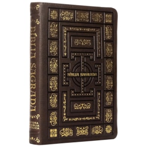 Bíblia Sagrada Católica | NTLH | Letra Grande | Couro Soft Marrom