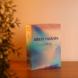 Segunda imagem do produto Bíblia Sagrada Céu | ARC | Edição Promessas | Bolso