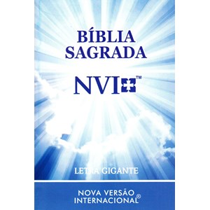 Bíblia Sagrada Céu | NVI | Letra Gigante | Capa Brochura