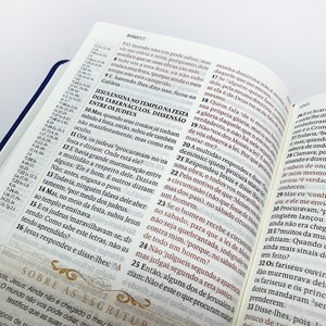Bíblia Sagrada com Anotações A.W. Tozer | Letra Normal | ARC | Média Luxo