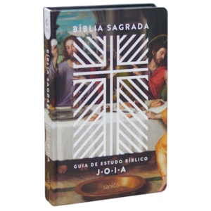 Bíblia Sagrada | Com Guia De Estudo Biblico J.O.I.A | NVT | Letra Normal | Capa Ceia