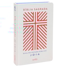Bíblia Sagrada | Com Guia De Estudo Biblico J.O.I.A | NVT | Letra Normal | Capa Creme