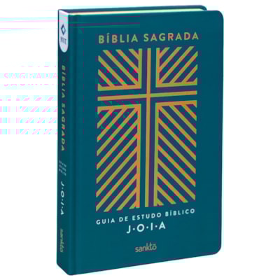 Bíblia Sagrada | Com Guia De Estudo Biblico J.O.I.A | NVT | Letra Normal | Capa Verde