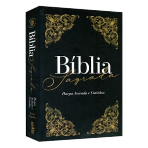 Bíblia Sagrada com Harpa Avivada e Corinhos Arabesco| ARC | Letra Gigante | Capa Dura