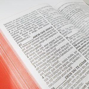 Bíblia Sagrada com Harpa Avivada e Corinhos | ARC | Capa Dura Coroa Neon