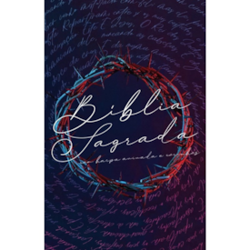 Segunda imagem do produto Bíblia Sagrada com Harpa Avivada e Corinhos | ARC | Capa Dura Coroa Neon