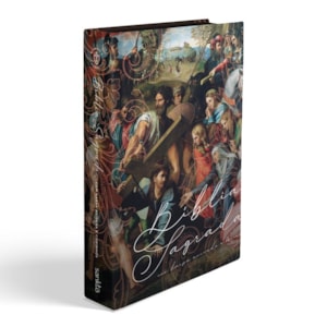 Segunda imagem do produto Bíblia Sagrada com Harpa Avivada e Corinhos | ARC | Capa Dura Paixão De Cristo