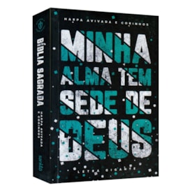 Bíblia Sagrada com Harpa Avivada e Corinhos Minha Alma | ARC | Letra Gigante | Capa Dura
