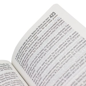 Bíblia Sagrada com Harpa Cristã | ARC | Letra Grande | Floral