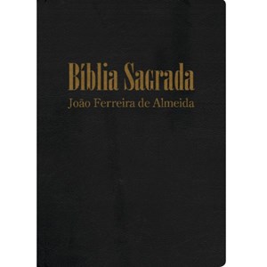 Bíblia Sagrada com Mapas | ARC Gigante | com Índice | Capa Luxo Preta