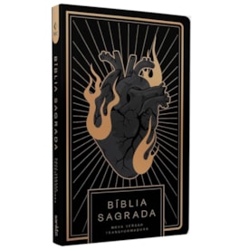 Bíblia Sagrada Coração All Black | NVT | Capa Dura