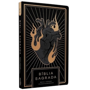 Bíblia Sagrada Coração All Black | NVT | Capa Dura