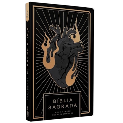 Bíblia Sagrada Coração All Black | NVT | Capa Dura