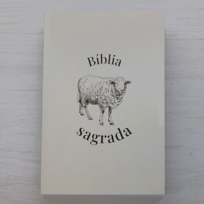 Segunda imagem do produto Bíblia Sagrada Cordeiro | NVI | Capa Brochura