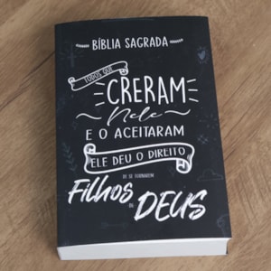 Bíblia Sagrada Creram Nele | NVI | Letra Normal | Capa Brochura