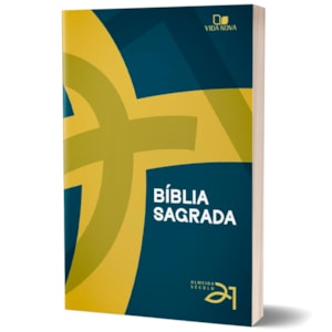 Segunda imagem do produto Bíblia Sagrada Cruz | A21 | Letra Média| C/ Referências Cruzadas | Capa Brochura