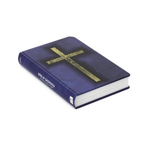 Bíblia Sagrada Cruz Azul | ACF | Letra Maior | Capa Dura