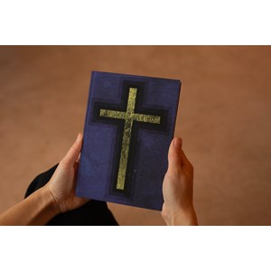 Bíblia Sagrada Cruz Azul | ACF | Letra Maior | Capa Dura