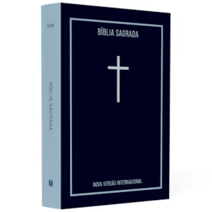 Bíblia Sagrada Cruz Azul | NVI | Capa Brochura