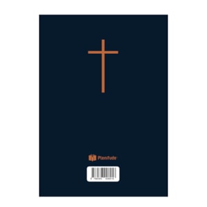 Segunda imagem do produto Bíblia Sagrada Cruz Azul Tracejado | NAA | Letra Normal | Capa Ilustrada