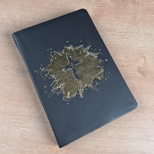Bíblia Sagrada Cruz Dourada | ACF | Letra Maior | Capa Luxo