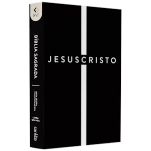 Bíblia Sagrada Cruz Jesus Cristo | NVT | Letra Grande | Capa Dura