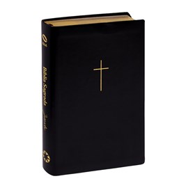 Bíblia Sagrada Cruz | NAA | Letra Grande | Capa luxo Preta