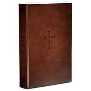 Bíblia Sagrada Cruz | NVI | Capa Flexível Marrom