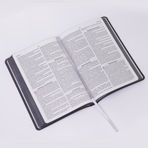 Bíblia Sagrada Cruz Slim | NVT | Letra Maior | Capa Luxo Preta
