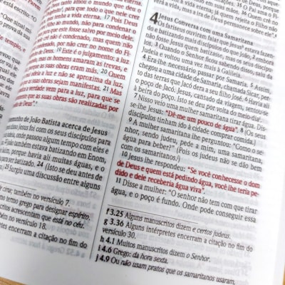 Segunda imagem do produto Bíblia Sagrada Deus Eterno | NVI | Letra Normal | Capa Dura