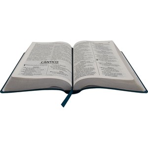 Bíblia Sagrada Economica | ARA | Letra Gigante | Capa Azul Luxo