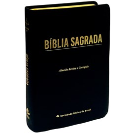 Bíblia Sagrada Economica | ARC | Letra Gigante | Capa Preto Luxo