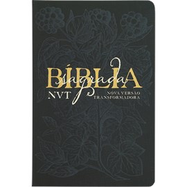Bíblia Sagrada Éden Azul | NVT | Letra Grande | Capa Dura Soft Touch