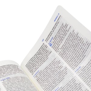 Bíblia Sagrada | Edição com  Letras Maiúsculas | NTLH | Capa Luxo Azul