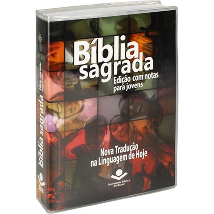 Bíblia Sagrada Edição com Notas Para Jovens | Letra Normal | NTLH | Capa Brochu