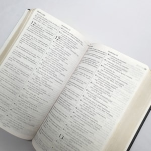 Segunda imagem do produto Bíblia Sagrada Edição Comparativa | ARC e NVI | Letra Média | Capa Luxo