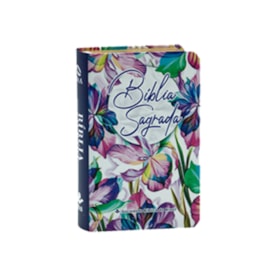 Bíblia Sagrada | Edição de Bolso| NAA | Capa Semiflexível Flor 1
