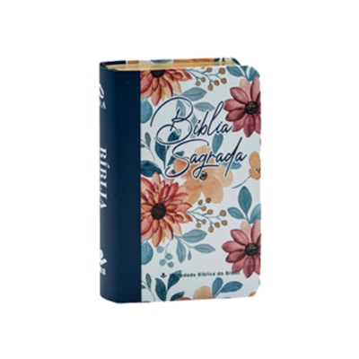 Bíblia Sagrada | Edição de Bolso| NAA | Capa Semiflexível Flor 3