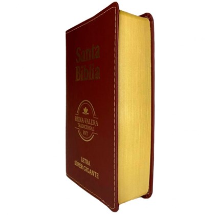 Bíblia Sagrada em Espanhol | RVT | Letra Super Gigante | Luxo Vinho