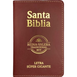 Bíblia Sagrada em Espanhol | RVT | Letra Super Gigante | Luxo Vinho