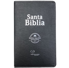 Bíblia Sagrada em Espanhol RVT | Preto Luxo C/ Prata