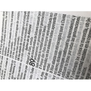 Segunda imagem do produto Bíblia Sagrada em Espanhol RVT | Rosa Luxo C/ Flores